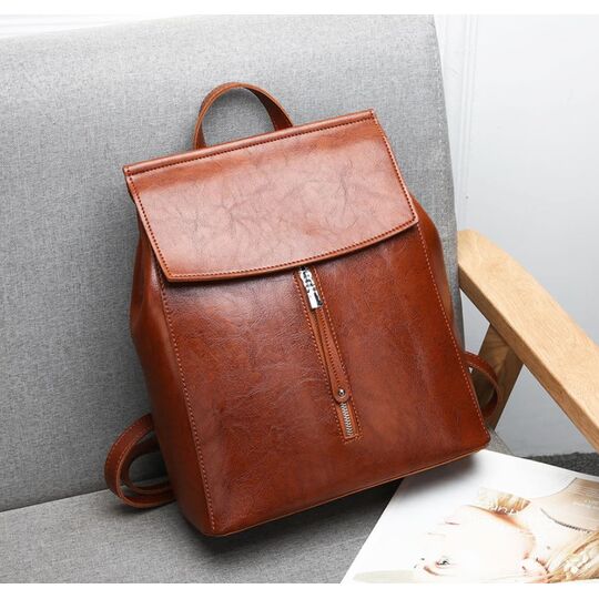 Жіночий рюкзак, коричневий П2459