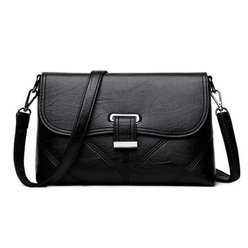 Жіноча сумка SAITEN, чорна П2465
