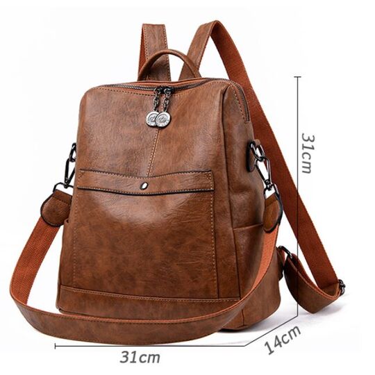 Жіночий рюкзак SAITEN, червоний П2467