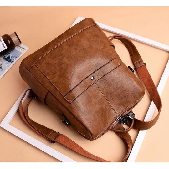 Женский рюкзак SAITEN, коричневый П2469