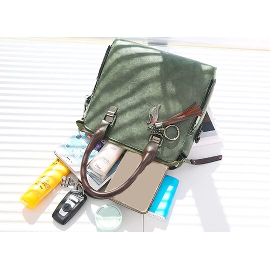 Жіноча сумка, чорна П0150 Жіноча сумка, чорна П0150