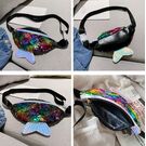 Детская сумка, бананка, белая П2475 Детская сумка, бананка, белая П2475