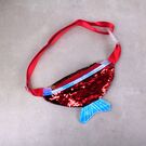 Дитяча сумка, бананка, червона П2476