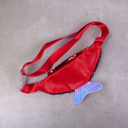 Дитяча сумка, бананка, червона П2476