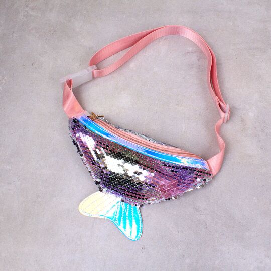 Дитяча сумка, бананка, рожева П2477