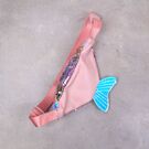 Дитяча сумка, бананка, рожева П2477