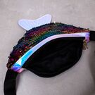 Детская сумка, бананка, черная П2479