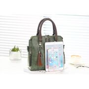 Женская сумка, зеленая П0151