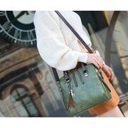 Жіноча сумка, зелена П0151