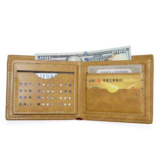 Мужской кошелек Покемон, коричневый П2482