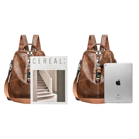 Жіночий рюкзак SAITEN, коричневий П2744