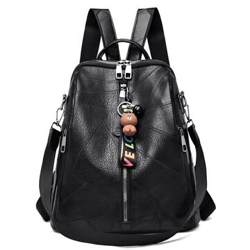 Жіночий рюкзак SAITEN, чорний П2486