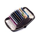 Жіноча візитниця, коричнева П2438 Жіноча візитниця, коричнева П2438