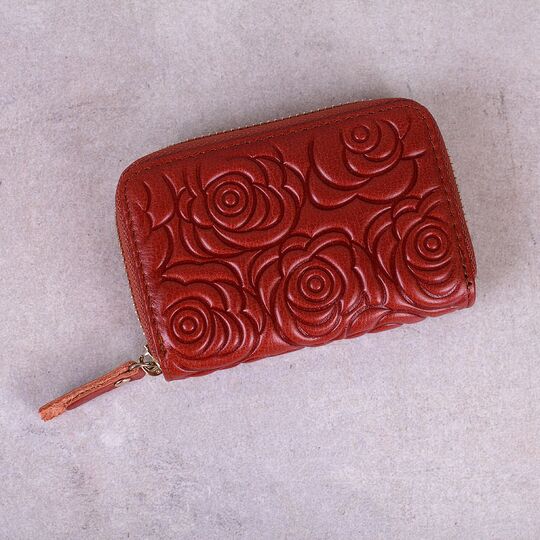 Женская визитница, оранжевая П2693