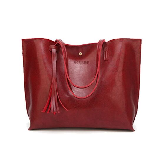 Женская сумка ACELURE, красная П2704