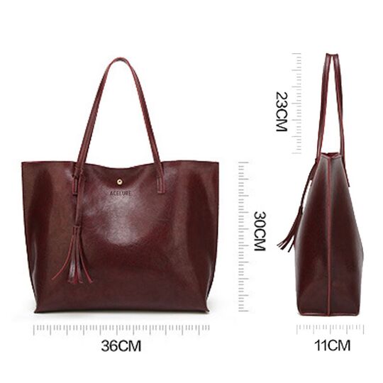 Женская сумка ACELURE, коричневая П2699