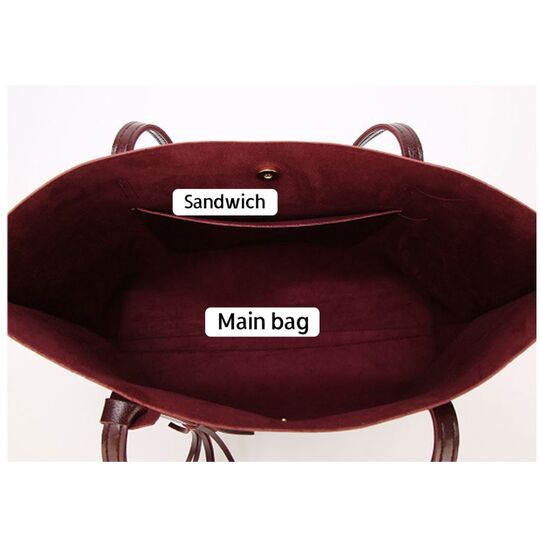 Жіноча сумка ACELURE, чорна П2715