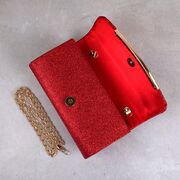 Жіноча сумка-клатч, червона П0152