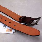 Мужской ремень BISON DENIM, коричневый П2752