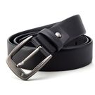 Мужской ремень BISON DENIM, черный П2754