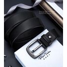 Мужской ремень BISON DENIM, черный П2754