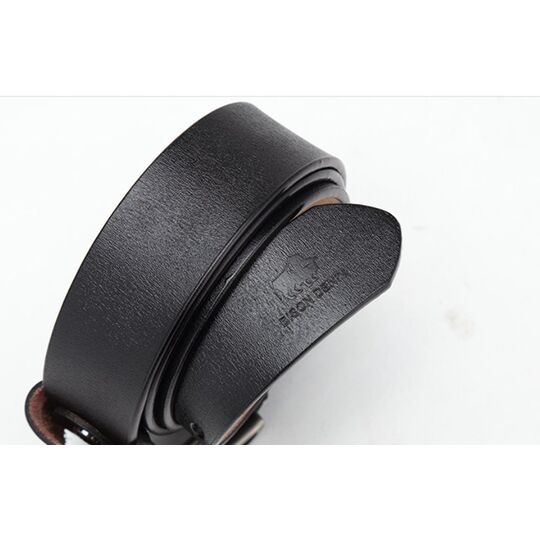 Мужской ремень BISON DENIM, коричневый П2753