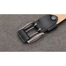 Мужской ремень BISON DENIM, коричневый П2753