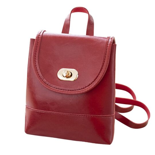 Женский рюкзак, красный 2486