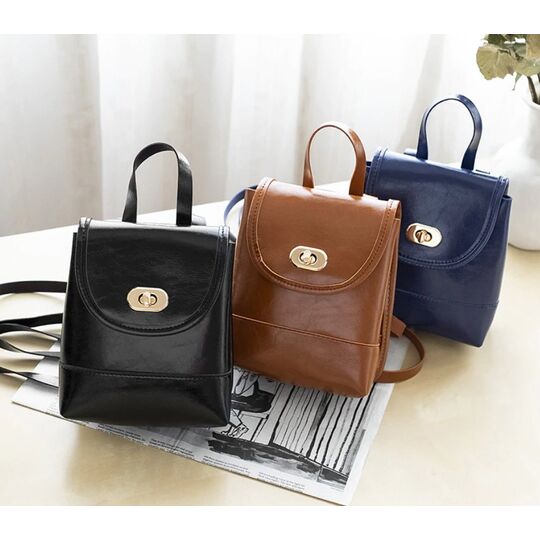 Жіночий рюкзак, коричневий П2747