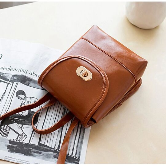 Жіночий рюкзак, коричневий П2747