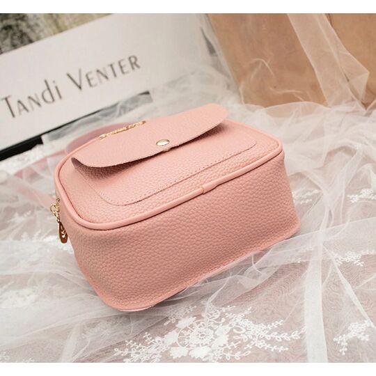 Женский рюкзак, черный П2489 Женский рюкзак, черный П2489