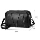 Жіноча сумка SMOOZA, чорна П2495