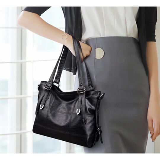 Жіноча сумка SMOOZA, чорна П2499