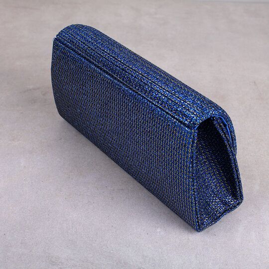 Жіноча сумка-клатч, синя П0157