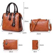Жіноча сумка+клатч+гаманець+візитниця SMOOZA, П2501
