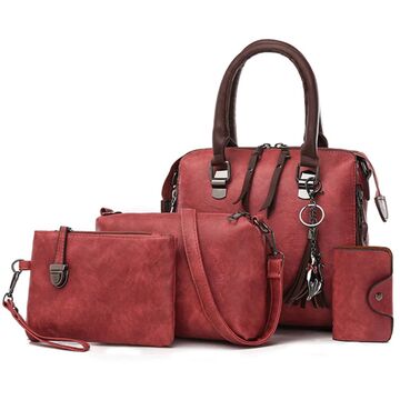 Жіноча сумка+клатч+гаманець+візитниця SMOOZA, П2502