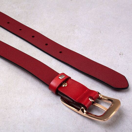 Жіночий ремінь CCOOLERFIRE, червоний П2511