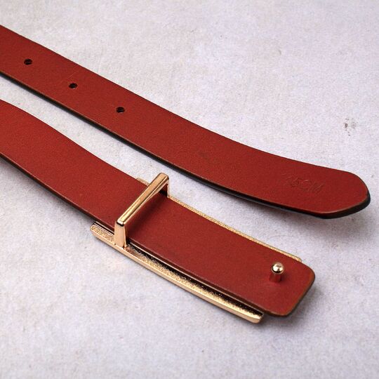 Ремень женский CCOOLERFIRE, оранжевый П2516