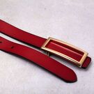 Ремінь жіночий CCOOLERFIRE, червоний П2517