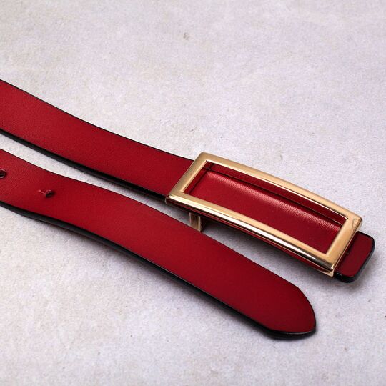 Ремінь жіночий CCOOLERFIRE, червоний П2517