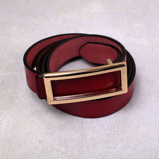 Ремінь жіночий CCOOLERFIRE, червоний П2517