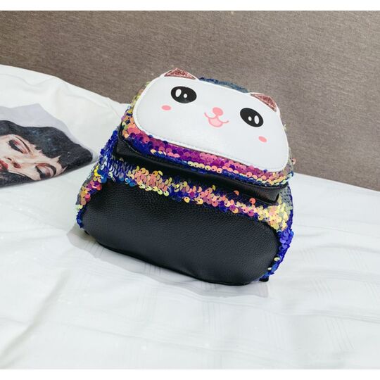 Детские рюкзаки - Детский рюкзак "Cartoon Cat", фиолетовый П2523