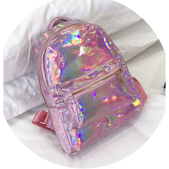 Женский рюкзак, розовый П2528