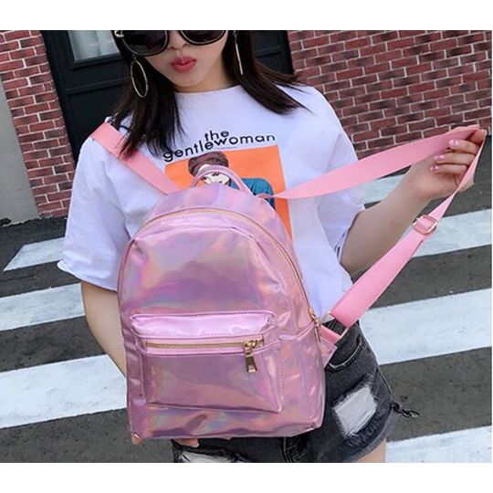 Женский рюкзак, розовый П2528