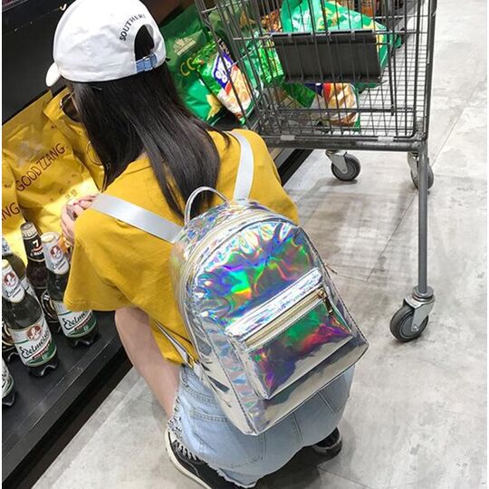 Женский рюкзак, золото П2529