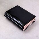 Женский кошелек, черный П2534