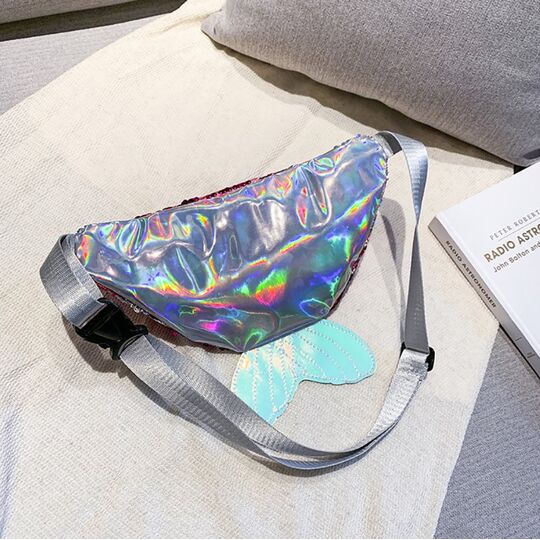 Дитяча бананка, сумка на пояс, рожева П2542 Дитяча бананка, сумка на пояс, рожева П2542