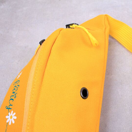 Жіноча бананка, сумка на пояс, жовта П2546