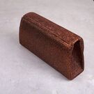 Жіноча сумка-клатч, коричнева П0162