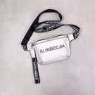 Женская бананка, сумка на пояс, белая П2550